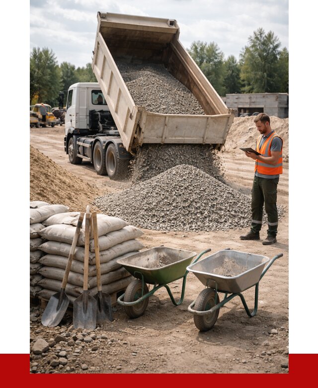 Доставка нерудных материалов в Кизляре от 1219 руб. | ПРОНЕРУДКзр