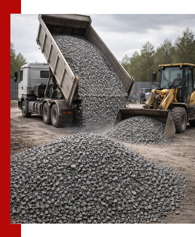 Доставка и продажа щебня гранитного в Кизляре