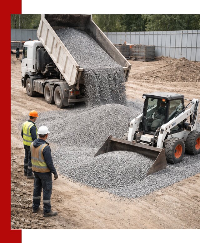 Доставка и продажа гранитного щебня фракции 0-5 в Кизляре