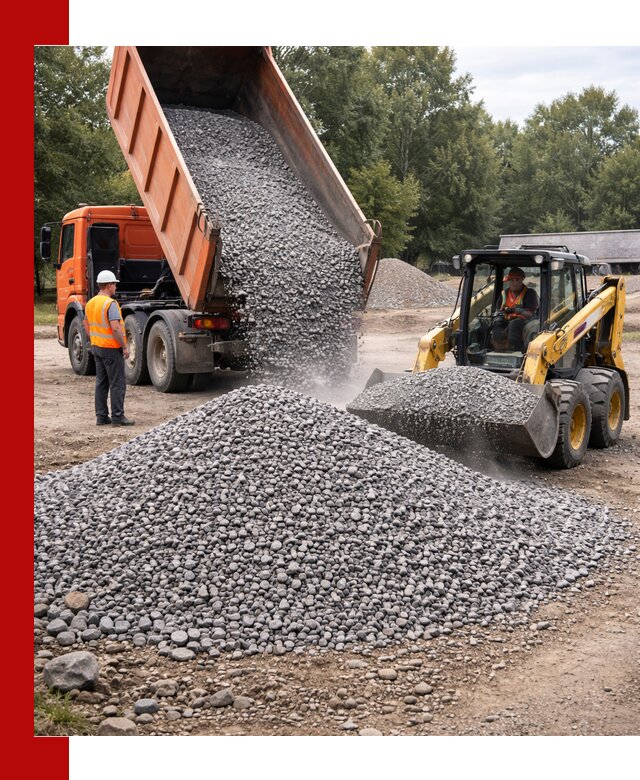 Купить гранитный щебень фракции 5–10 в Кизляре с доставкой
