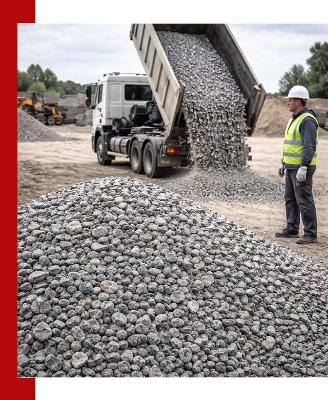 Доставка и продажа гранитного щебня фракции 5-20 в Кизляре