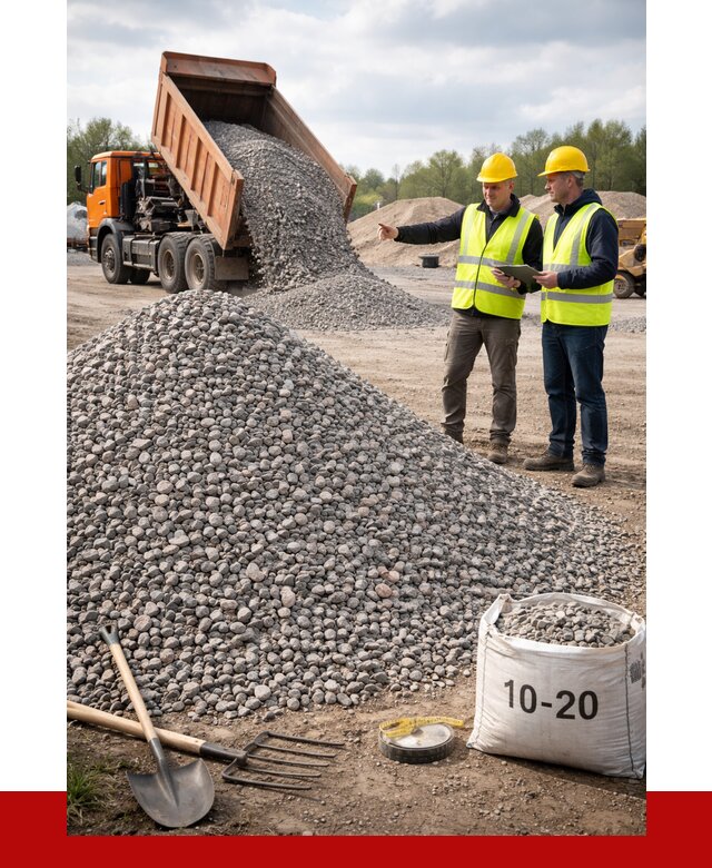 Гранитный щебень фракция 10-20 в Кизляре от 4268 руб.|ПРОНЕРУДКзр