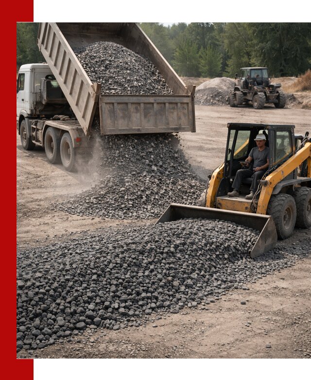 Гранитный щебень фракция 40-70 с доставкой в Кизляре