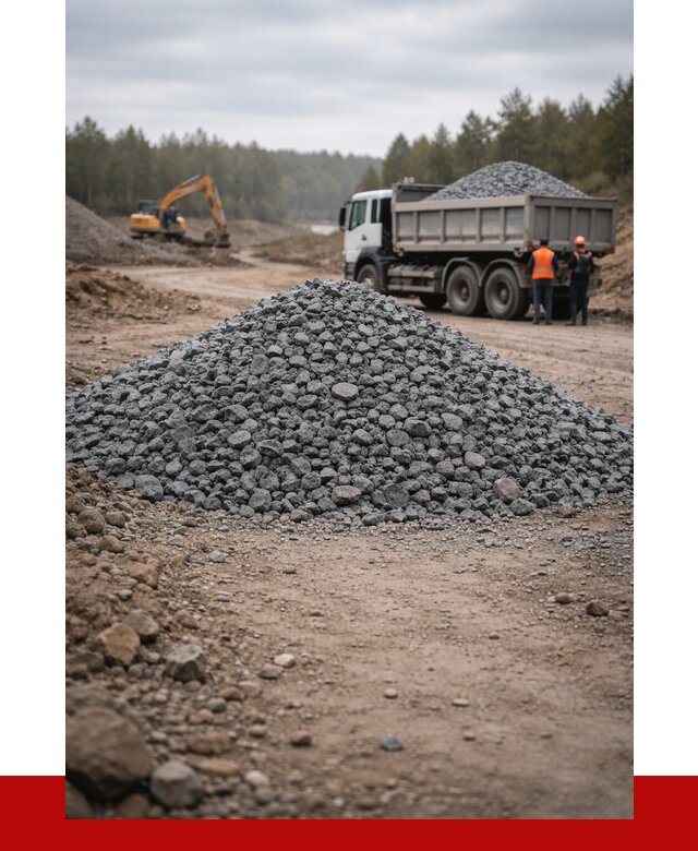 Щебень габбро диабаз фракция 40-70 в Кизляре от 2235 р-ПРОНЕРУДКзр