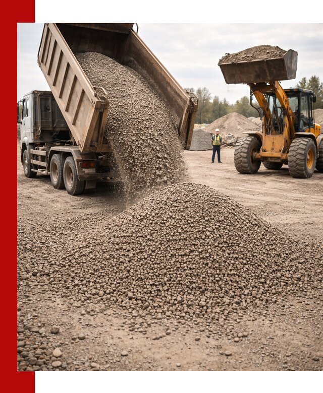 Гравийный щебень фракция 3–10 с доставкой в Кизляре