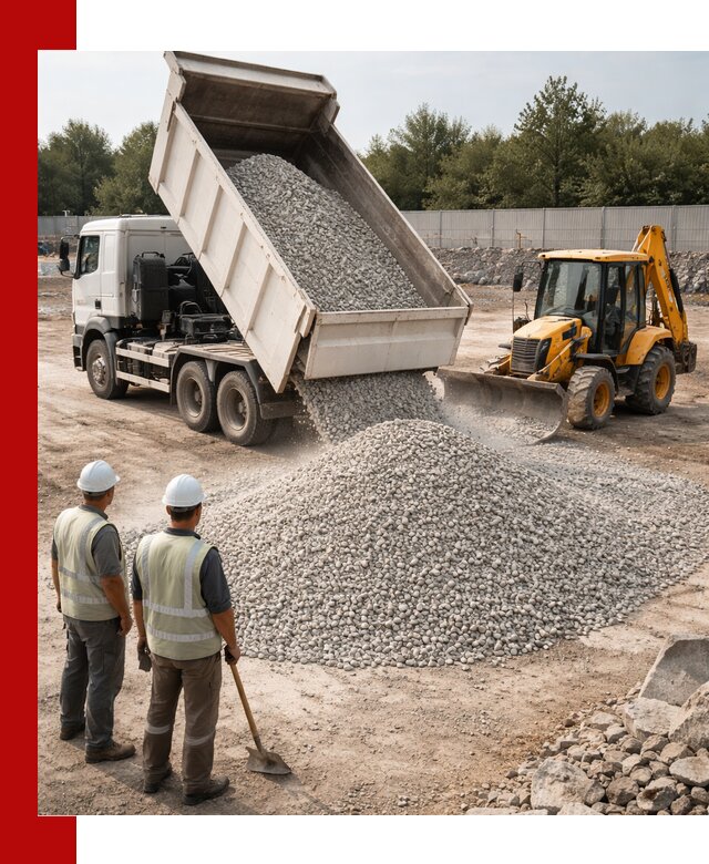 Купить известняковый щебень фракции 5–10 мм с доставкой в Кизляре