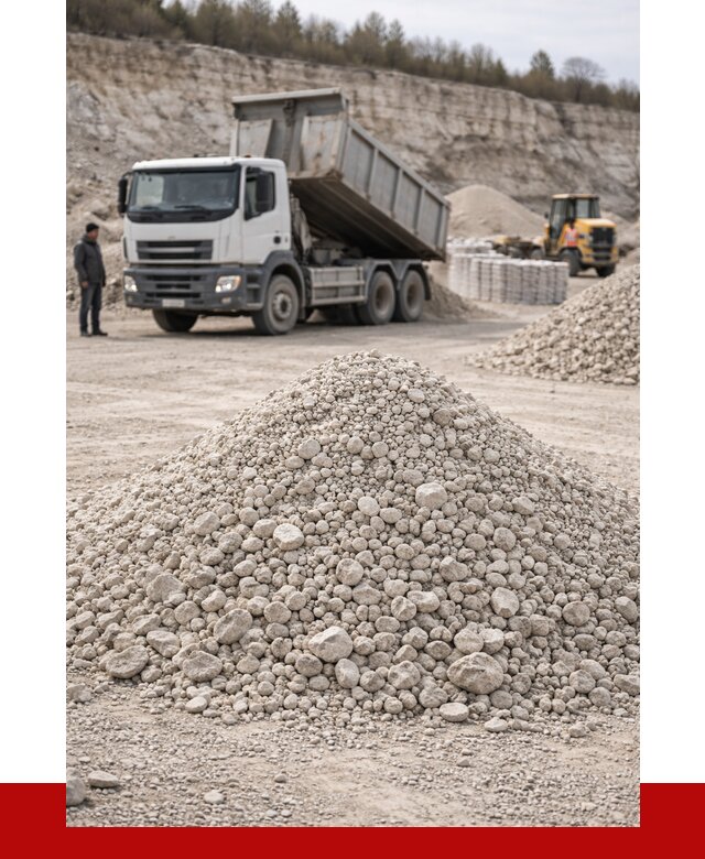 Известняковый щебень фракция 5-20 в Кизляре, 4268 р. ПРОНЕРУДКзр