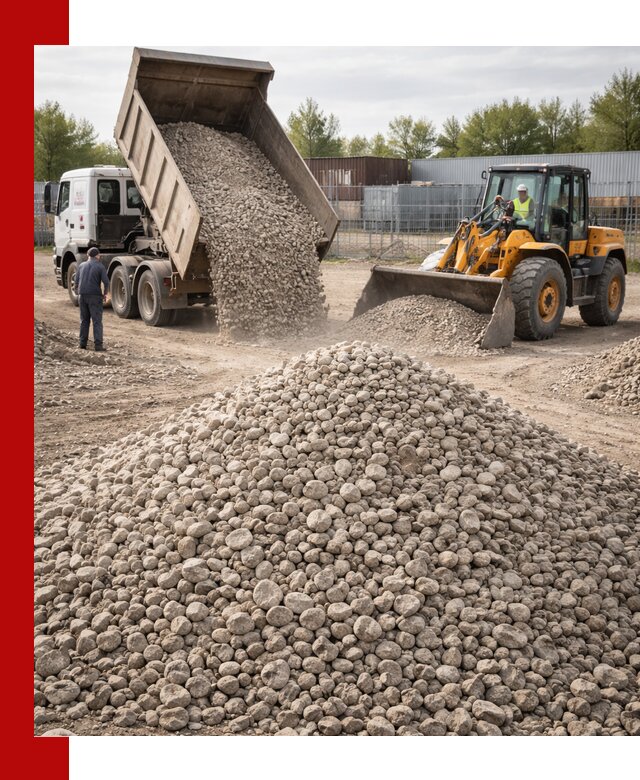 Доломитовый щебень фракции 20–41 с доставкой в Кизляре