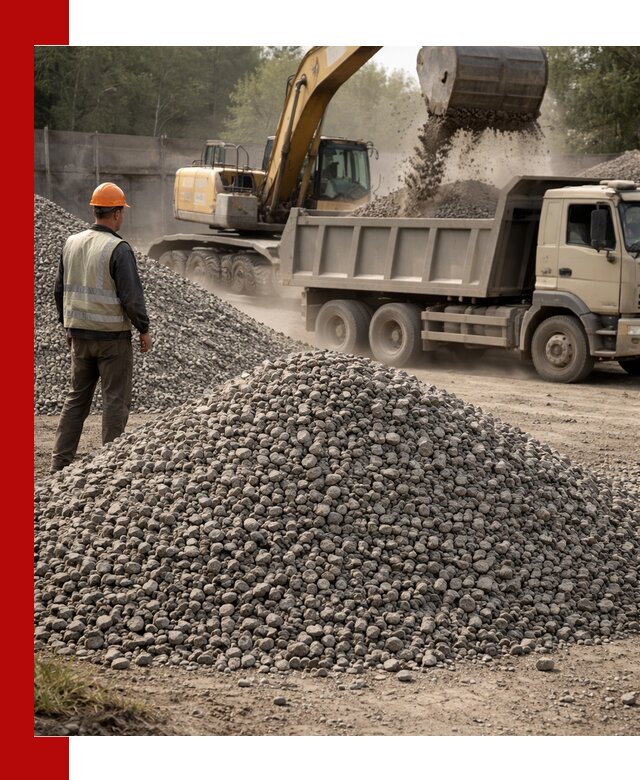 Шлаковый щебень фракция 5-20 с доставкой в Кизляре