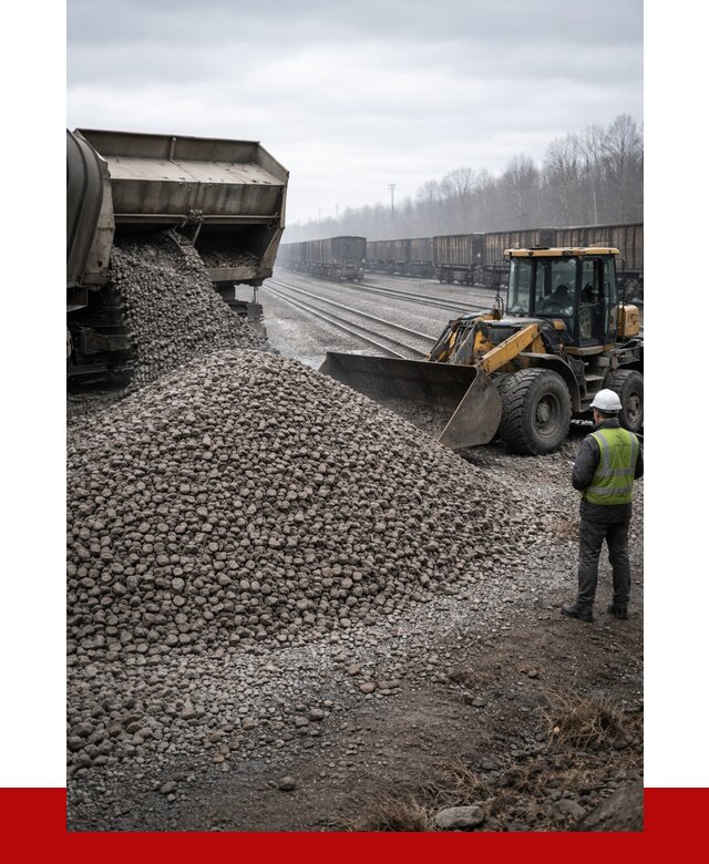 Купить железнодорожный щебень в Кизляре от 2845 р. | ПРОНЕРУДКзр