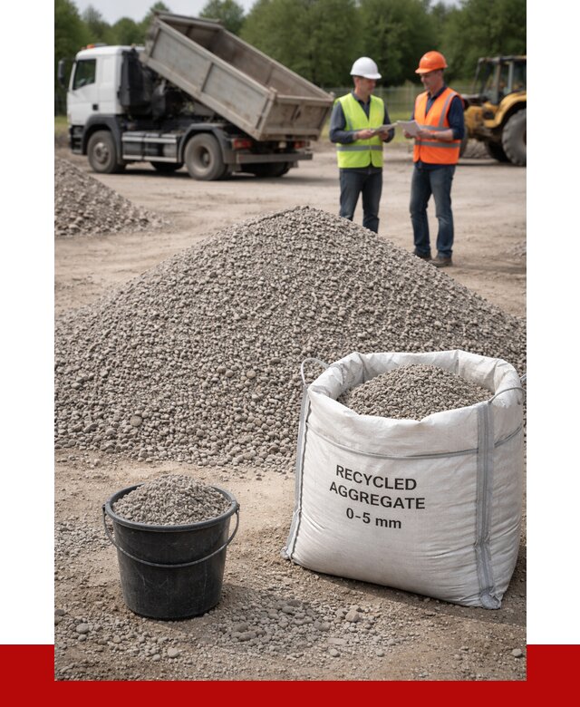 Вторичный щебень фракция 0-5 в Кизляре от 1626 р. ПРОНЕРУДКзр