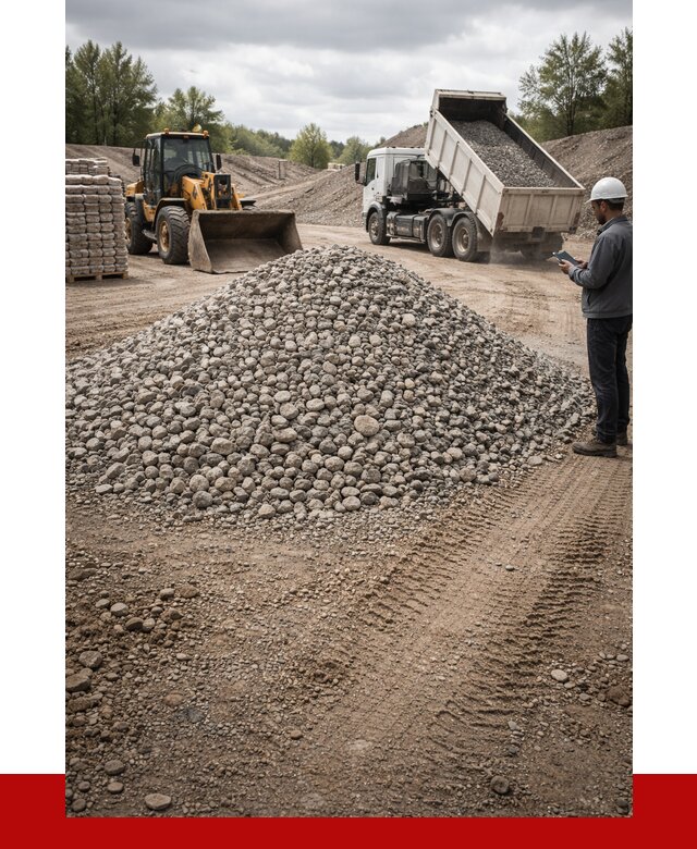 Купить бетонный щебень в Кизляре, от 3252 р. ПРОНЕРУДКзр