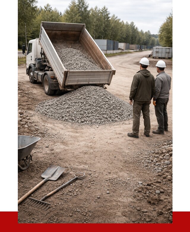 Бетонный щебень фракция 5-20 в Кизляре от 3252 р., ПРОНЕРУДКзр