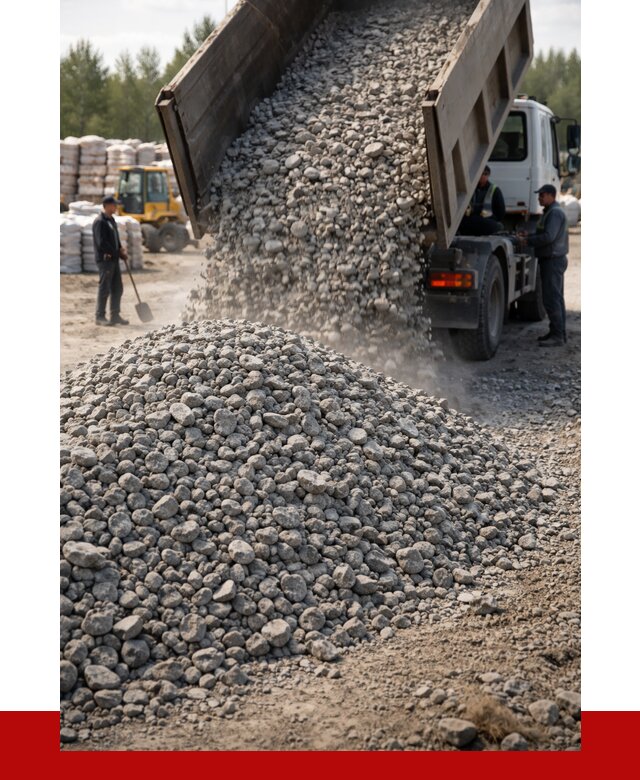 Бетонный щебень фракция 40-70 в Кизляре от 1829 р. ПРОНЕРУДКзр