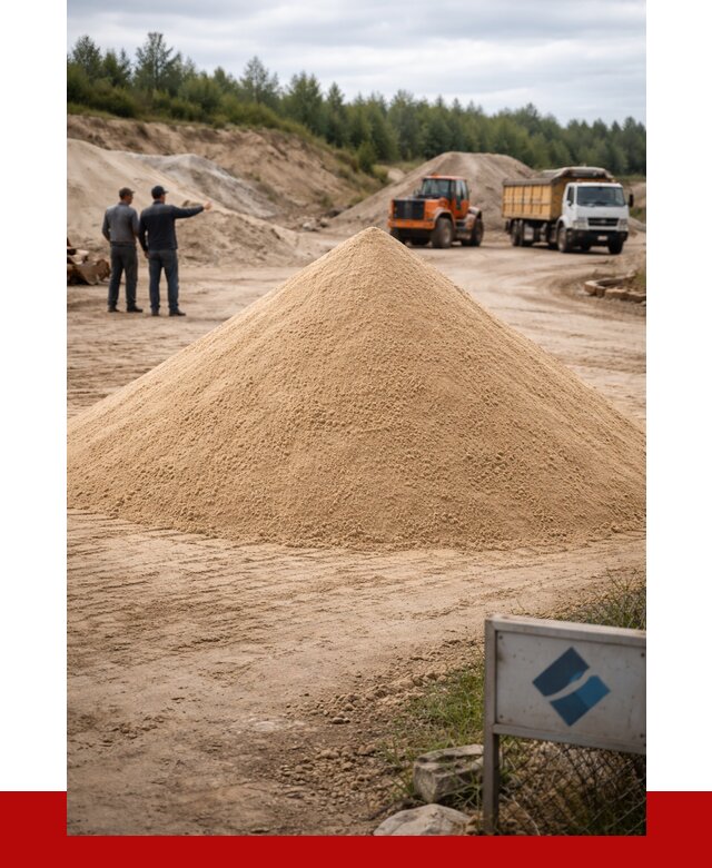 Карьерный песок навалом в Кизляре от 1829 р. | ПРОНЕРУДКзр