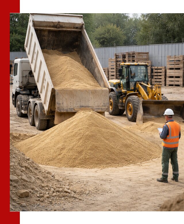 Доставка карьерного мелкозернистого песка в Кизляре