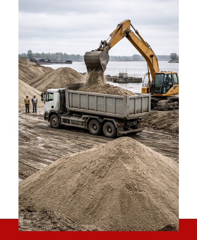Купить речной песок навалом в Кизляре от 1829 р., ПРОНЕРУДКзр