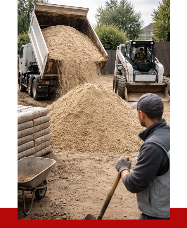 Мытый речной песок с доставкой в Кизляре от 1473 р. | ПРОНЕРУДКзр