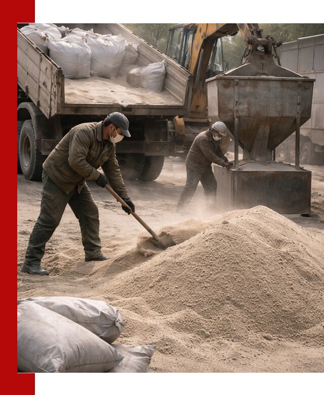 Кварцевый песок для пескоструя в Кизляре — доставка и качество