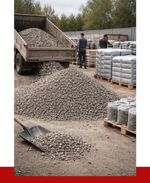 Гравий фракция 5-20 в Кизляре купить от 2337 р. ПРОНЕРУДКзр