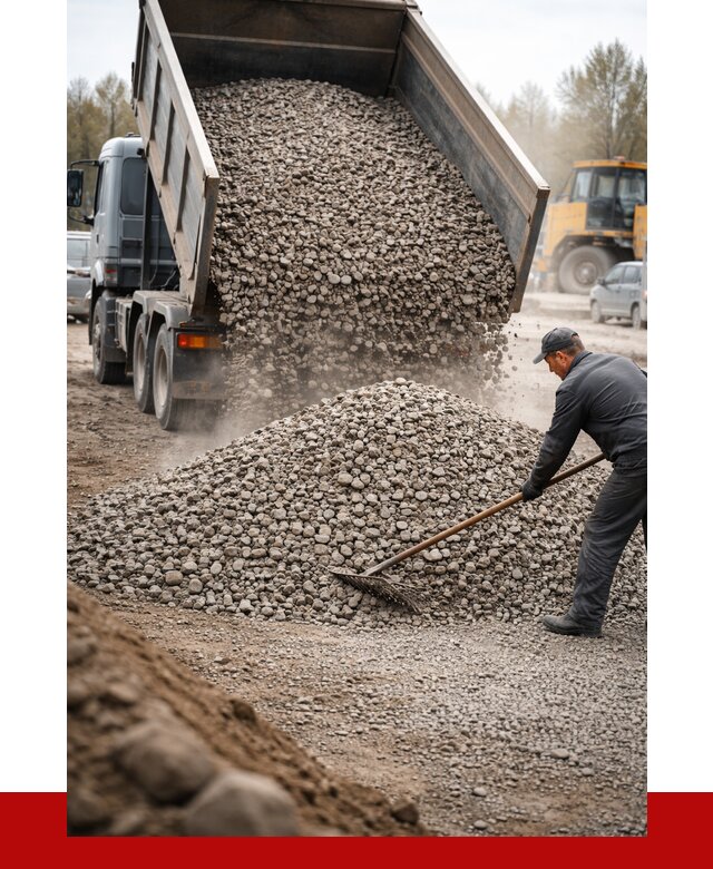 Гравий фракция 20-40 в Кизляре от 2540 р. доставка | ПРОНЕРУДКзр