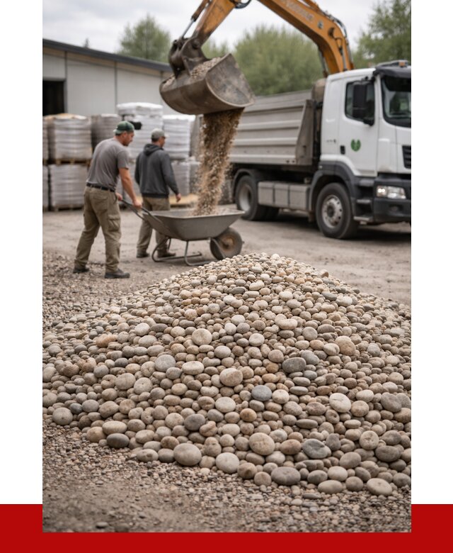 Галька декоративная в Кизляре от 3252 р. за куб | ПРОНЕРУДКзр