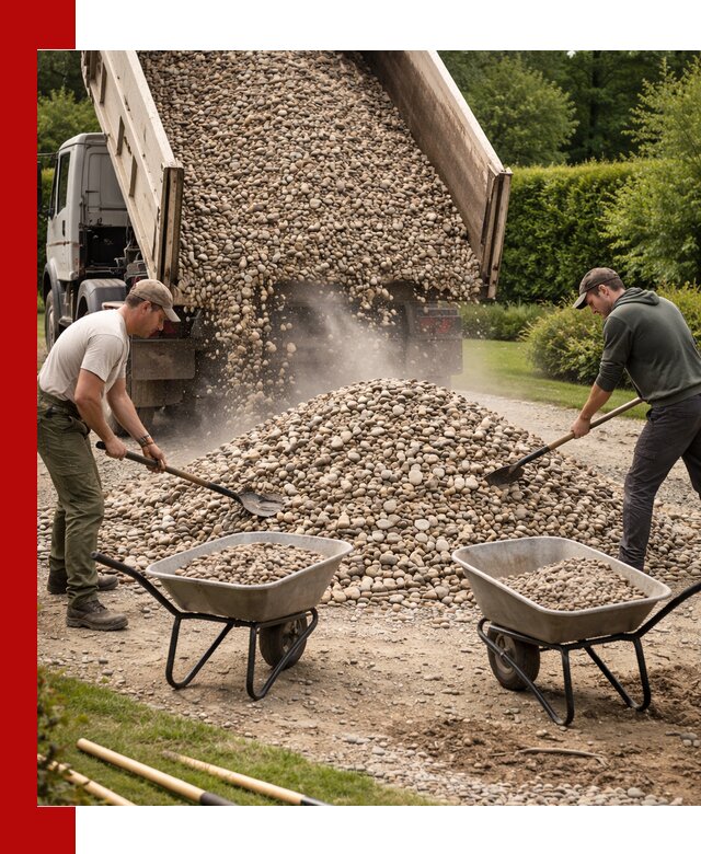 Доставка и продажа декоративной гальки в Кизляре