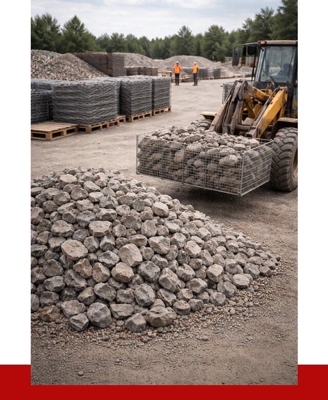 Камень для габионов фракция 70-150 в Кизляре от 4268 р. | ПРОНЕРУДКзр