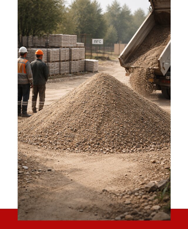 ПГС С1 с доставкой в Кизляре от 2845 р. за куб | ПРОНЕРУДКзр