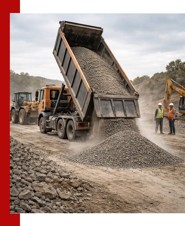 Щебёночно-песчаная смесь ЩПС С1 с доставкой в Кизляре