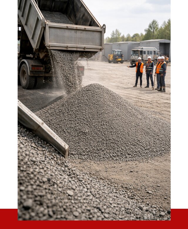 Гравийный отсев 0-5 в Кизляре от 1219 р. с доставкой | ПРОНЕРУДКзр