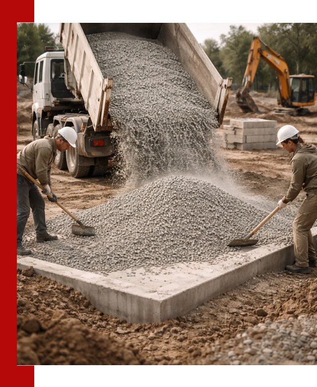 Доставка и продажа отсева для бетона в Кизляре