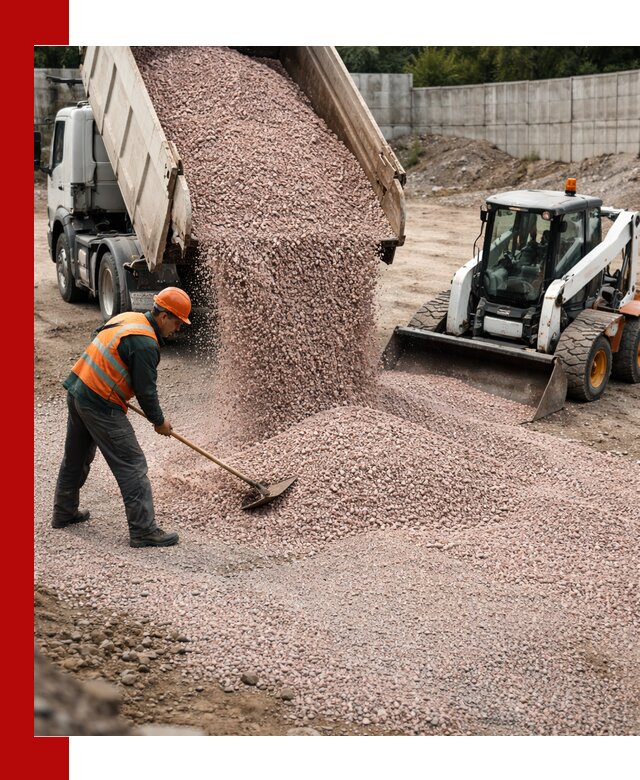 Крошка розовый гранит с доставкой в Кизляре от производителя