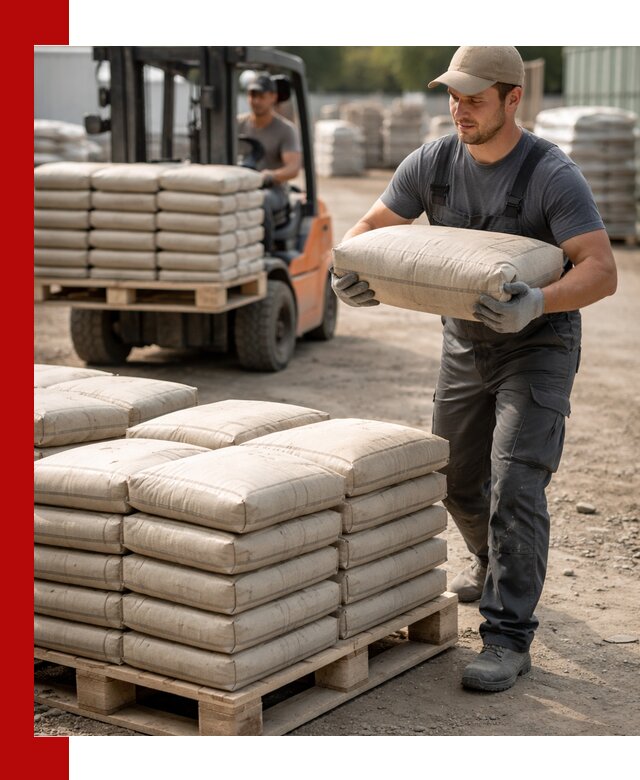 Доставка цемента в мешках оптом и в розницу в Кизляре