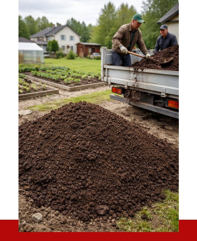 Плодородный грунт в Кизляре с доставкой от 4268 р. | ПРОНЕРУДКзр