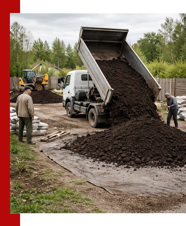 Доставка качественного почвогрунта в Кизляре оптом и в розницу