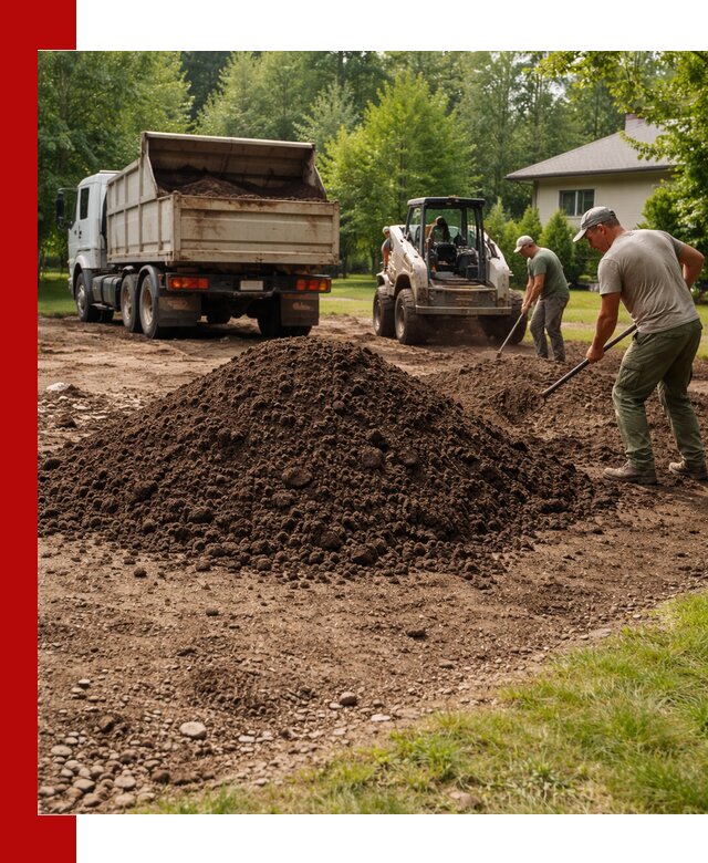 Доставка и укладка грунта для газона в Кизляре