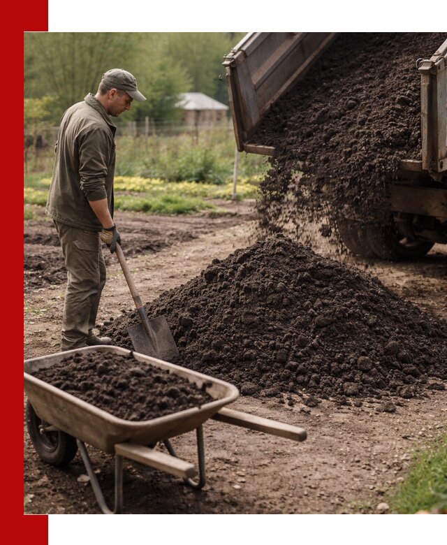 Доставка качественной земли для огорода в Кизляре