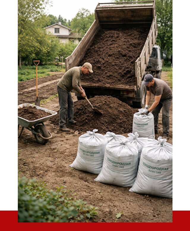 Плодородная смесь в Кизляре от 4268 р./куб с доставкой | ПРОНЕРУДКзр