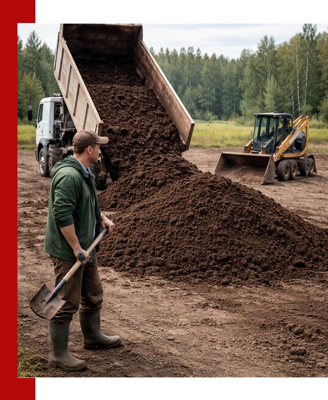 Купить верховой торф с доставкой в Кизляре для садоводства и растений