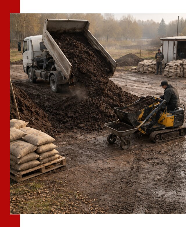 Кислый торф в доставке по выгодным ценам в Кизляре