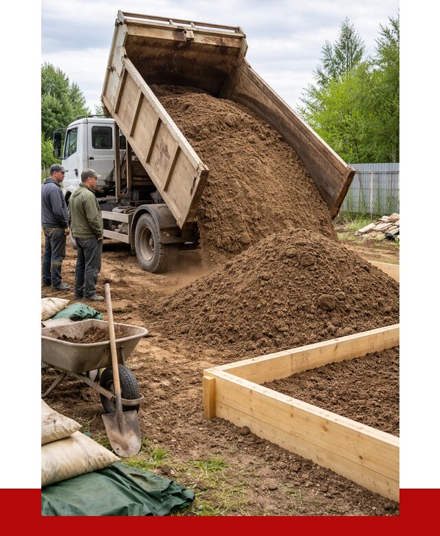 Торфо песчаная смесь в Кизляре с доставкой от 1880 р. | ПРОНЕРУДКзр