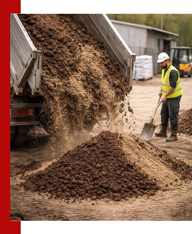 Доставка торфо-песчаной смеси в Кизляре для строительства и озеленения
