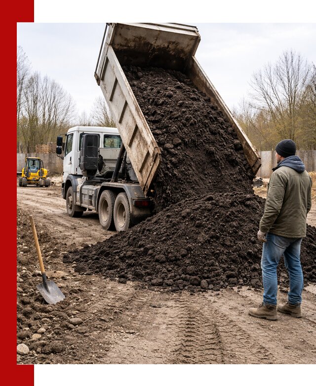 Доставка чернозема навалом в Кизляре быстро и выгодно