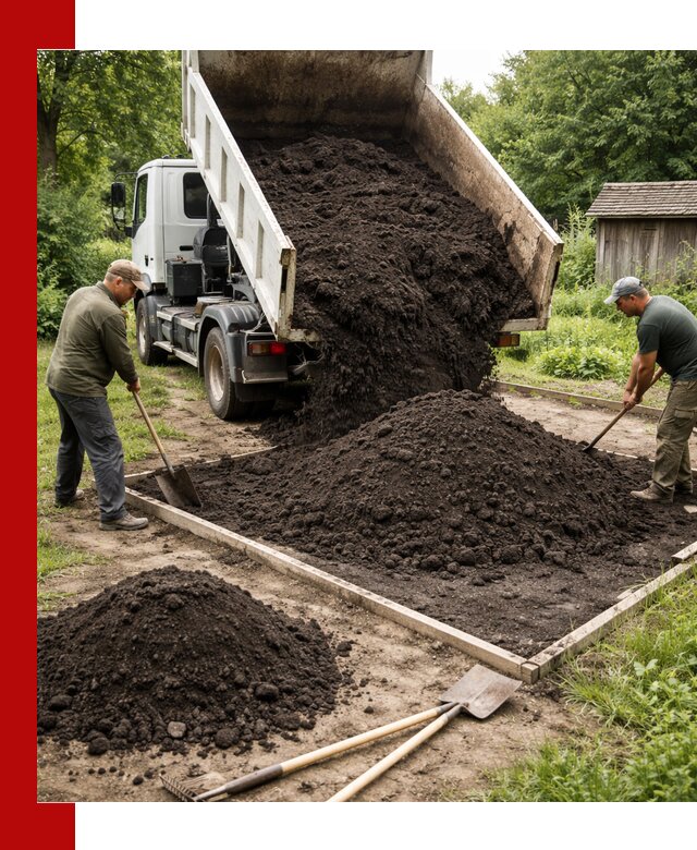 Купить чистый чернозем для огорода с доставкой в Кизляре