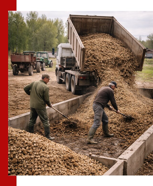 Куриный помет с доставкой в Кизляре оптом и в розницу