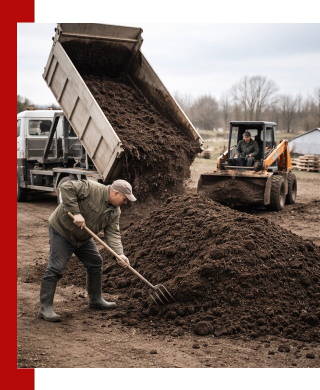 Доставка и продажа перегноя в Кизляре быстро и дешево