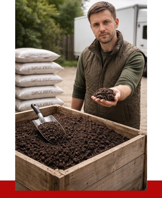 Купить биогумус в Кизляре с доставкой от 8637 р. за куб | ПРОНЕРУДКзр