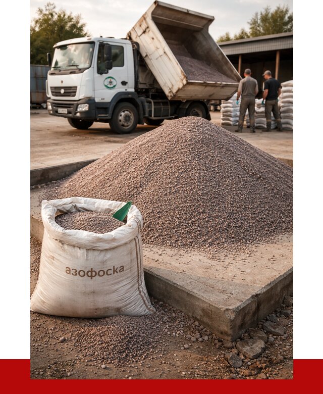 Купить азофоска в Кизляре с доставкой от 1219 р. за куб | ПРОНЕРУДКзр