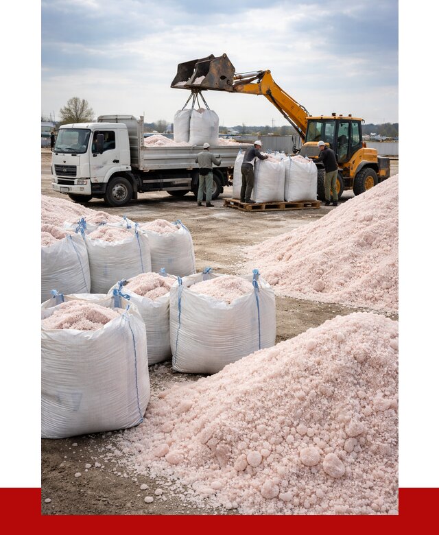 Калийная соль оптом с доставкой в Кизляре от 6300 р. | ПРОНЕРУДКзр